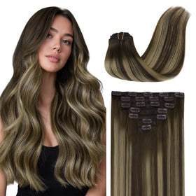 Extensions capillaires GOO GOO 12 pouces couleur 4/26/4 vue de face