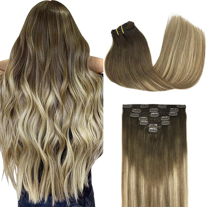 Extensions capillaires GOO GOO 12 pouces couleur balayage