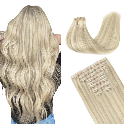 Extensions capillaires GOO GOO 14 pouces couleur blonde cendrée