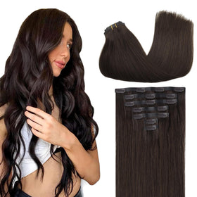 Extensions capillaires GOO GOO 18 pouces couleur marron clair vue avant