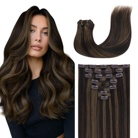 Extensions capillaires GOO GOO 20 pouces couleur brun foncé