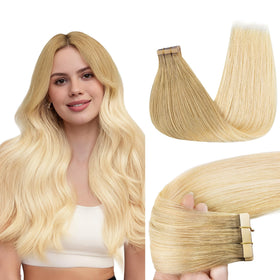 Extensions capillaires GOO GOO 20 pouces ombre ash blonde vue avant