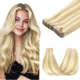 Extensions capillaires GOO GOO 24 pouces couleur blond sale avec reflets