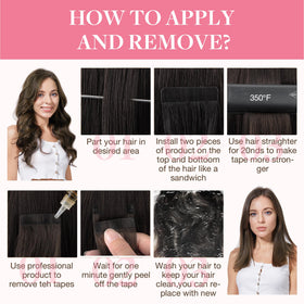 Extensions capillaires GOO GOO 40 pièces en pack