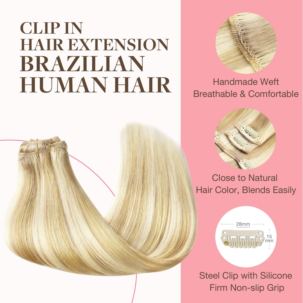 Extensions capillaires GOO GOO en cheveux humains, présentation générale
