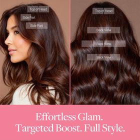 Extensions capillaires GOO GOO en cheveux humains Remy avec un style dégradé