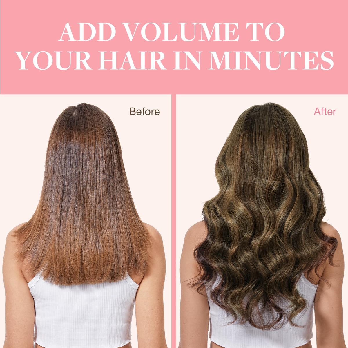 Extensions capillaires GOO GOO montrant la texture douce et soyeuse