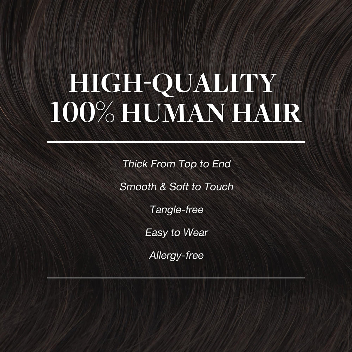 Extensions capillaires GOO GOO sur un support