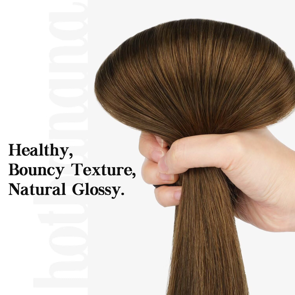 Extensions capillaires hotbanana en usage, coiffure naturelle et élégante
