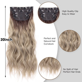 Extensions capillaires LEEONS 20 pouces en paquet