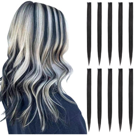 Extensions capillaires RINBOOOL noires 10 pièces dans leur emballage