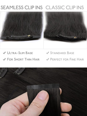 Extensions capillaires Wennalife avec un fond neutre