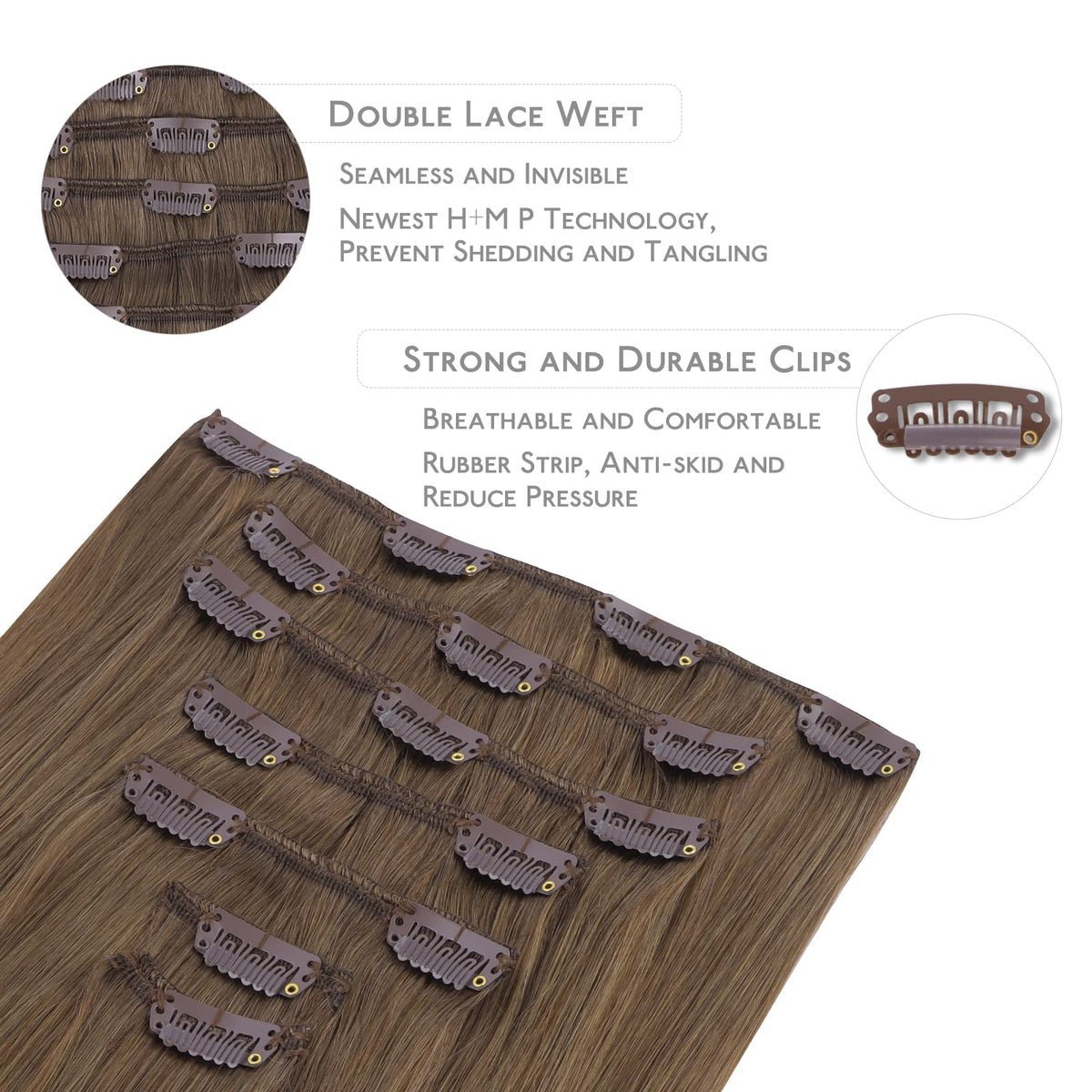 Extensions capillaires Wennalife en cheveux humains, présentation du produit
