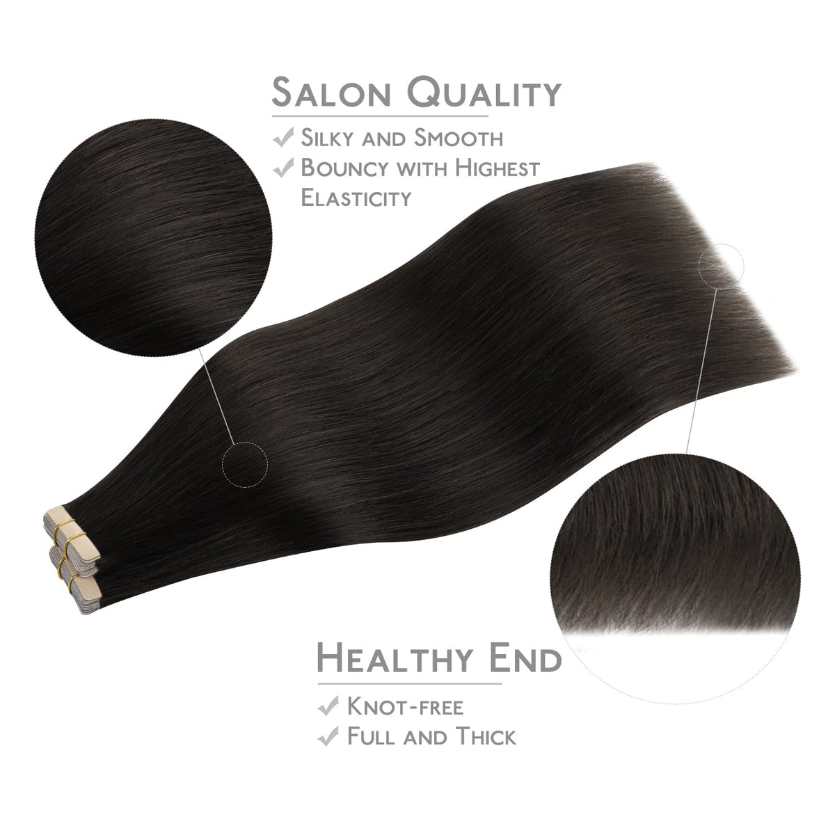 Extensions capillaires Wennalife en cheveux humains Remy