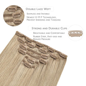 Extensions capillaires Wennalife en cheveux humains sur fond clair