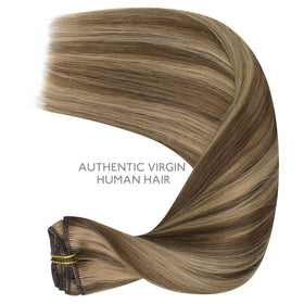 Extensions capillaires Wennalife montrant la texture et la couleur