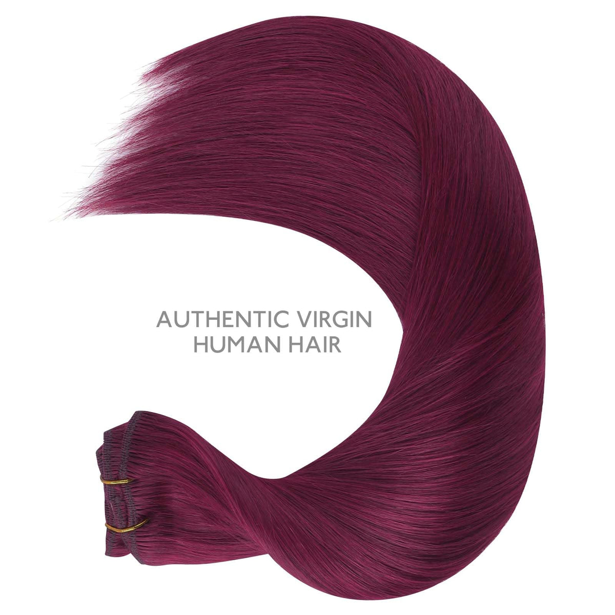 Extensions capillaires Wennalife montrant la texture soyeuse