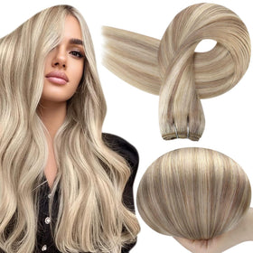 Extensions cheveux Full Shine blond cendré 20 pouces vue avant