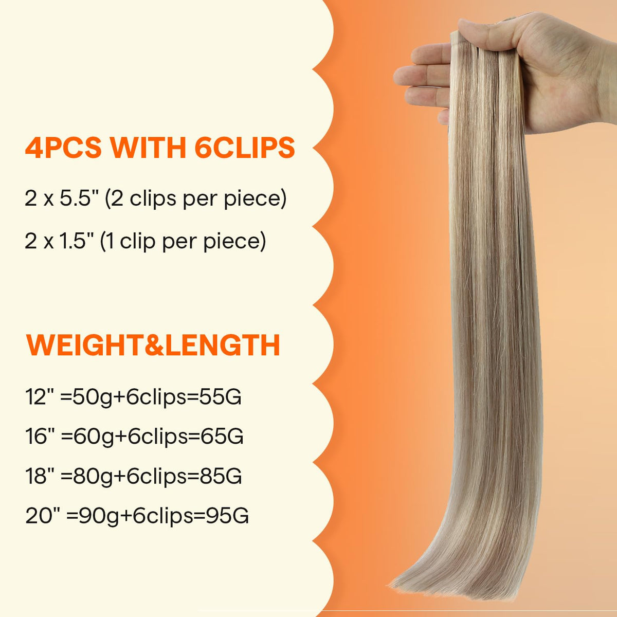 Extensions cheveux Full Shine couleur cendrée en lumière