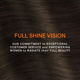 Extensions cheveux Full Shine en action lors d'un événement