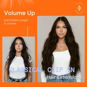 Extensions cheveux Full Shine en lumière naturelle