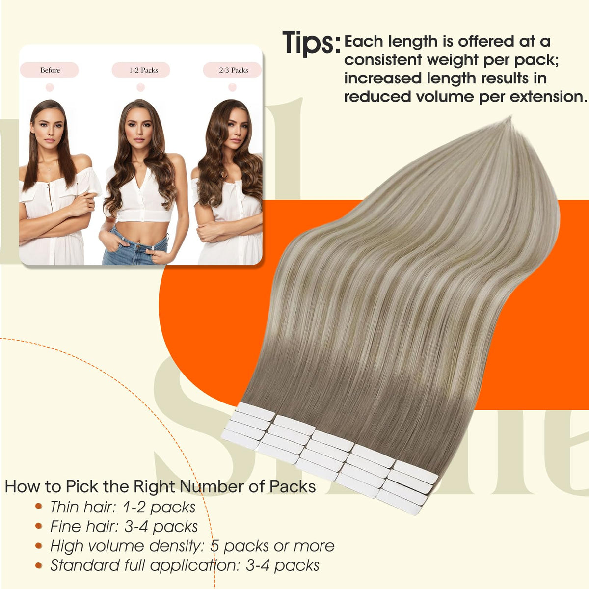 Extensions cheveux Full Shine montrant la texture douce et soyeuse