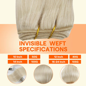 Extensions cheveux Full Shine weft en paquet, présentation