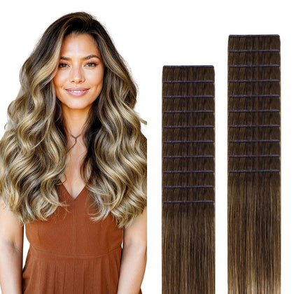 Extensions Cheveux GOO GOO 20 pouces Balayage 4/27/4 vue de face