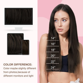 Extensions cheveux GOO GOO en gros plan