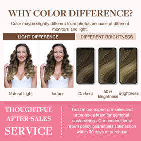 Extensions cheveux GOO GOO en paquet avec dimensions