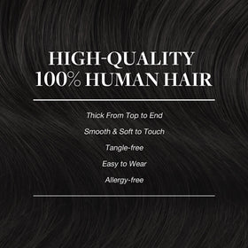 Extensions cheveux GOO GOO portées pour un look élégant