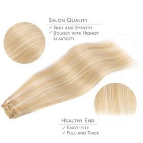 Extensions cheveux Wennalife en utilisation, coiffure élégante