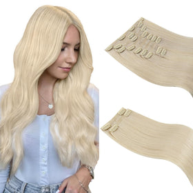 Extensions clip-in Sunny Hair 190g 26 pouces blond vue avant