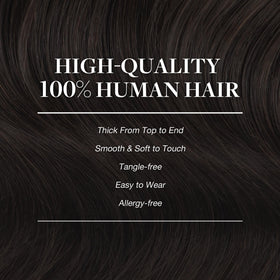 Extensions de cheveux clip-in GOO GOO en usage