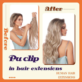 Extensions de cheveux Cuivre Marron et leur texture
