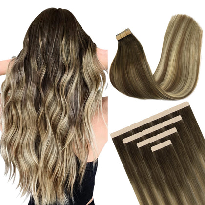 Extensions de cheveux DOORES 100% humains, pack de 10 pièces