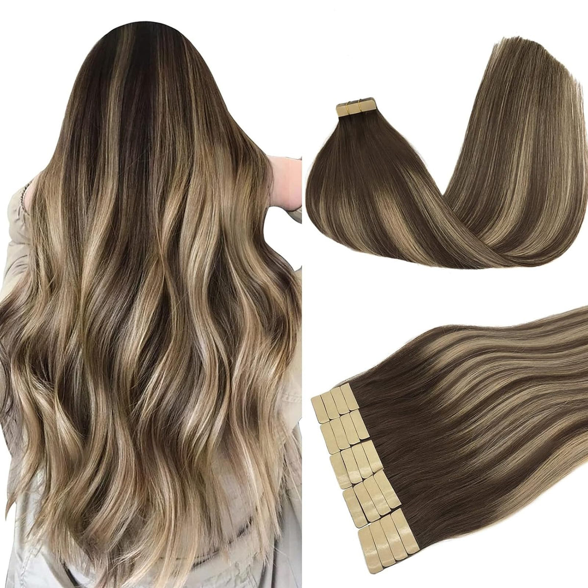 Extensions de cheveux DOORES 100% Remy pack de 20 pièces
