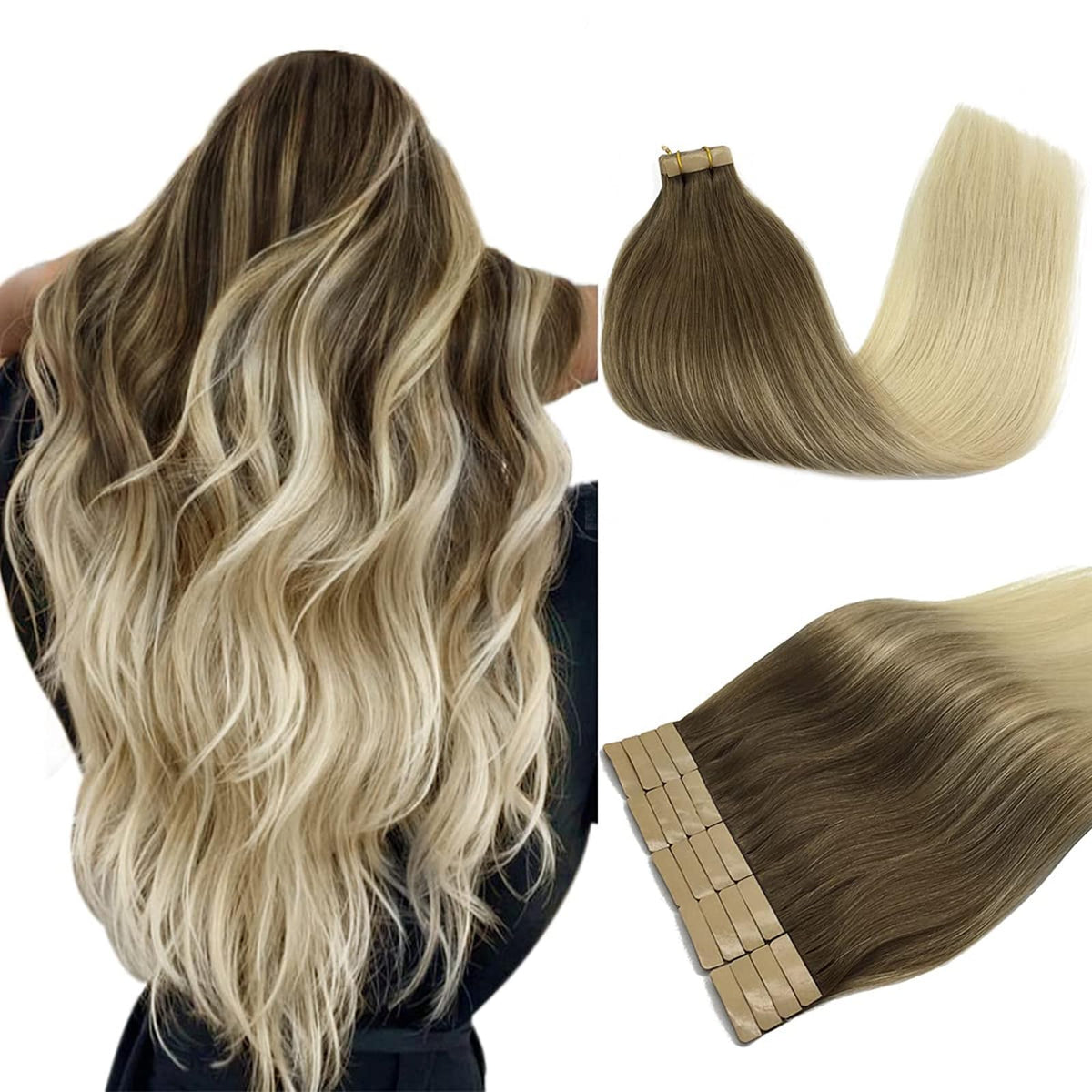 Extensions de cheveux DOORES 100g, pack de 20 pièces