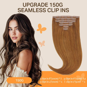Extensions de cheveux DOORES 150g, installation facile