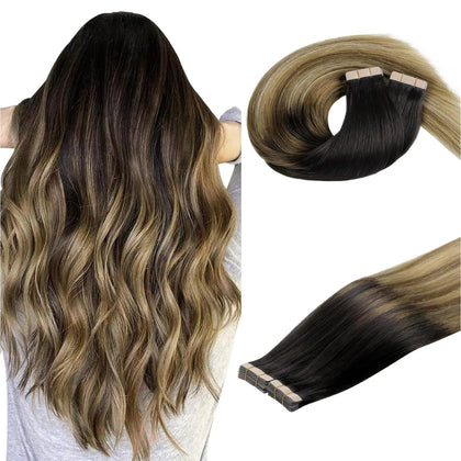 Extensions de cheveux DOORES 40pcs 18 pouces en couleur balayage