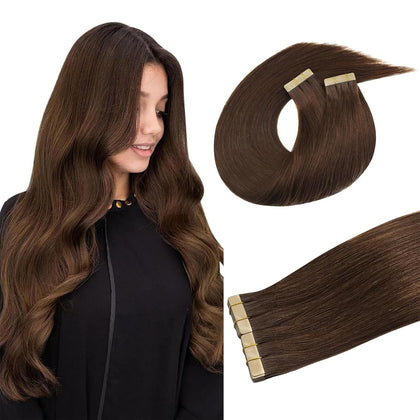 Extensions de cheveux DOORES 40pcs en cheveux humains, vue avant