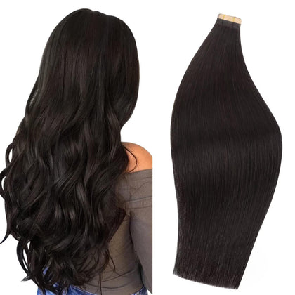 Extensions de cheveux DOORES 80g volume 18-20 pouces vue de face