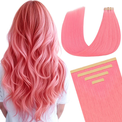 Extensions de Cheveux DOORES à bandes adhésives, couleur naturelle