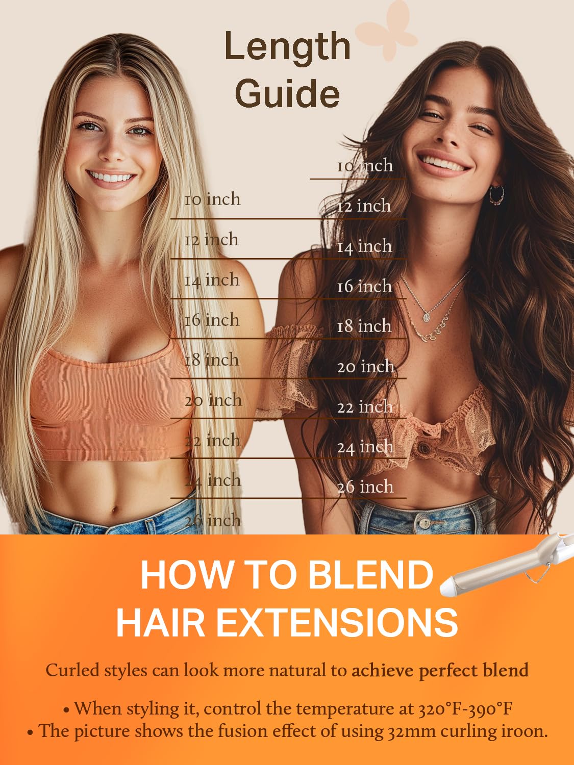 Extensions de cheveux DOORES adaptées à un usage quotidien