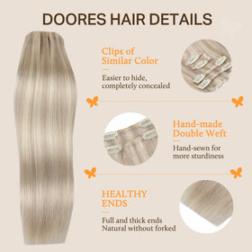 Extensions de cheveux DOORES avec texture douce