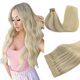 Extensions de cheveux DOORES en cheveux humains de 100g, paquet ouvert