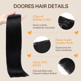 Extensions de cheveux DOORES en couleur ombrée
