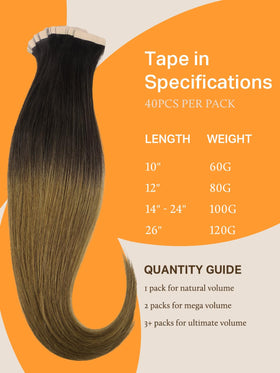 Extensions de cheveux DOORES en couleur unie