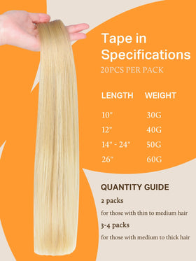 Extensions de cheveux DOORES en couleur unie vue de côté