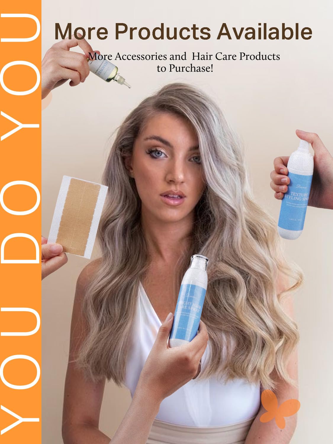 Extensions de cheveux DOORES en différentes longueurs